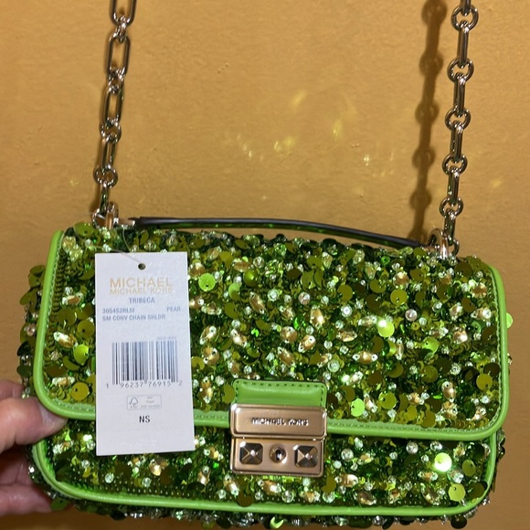 Michael Kors TRIBECA SM Conv Chaim Shldr bag - Picture 11 of 16